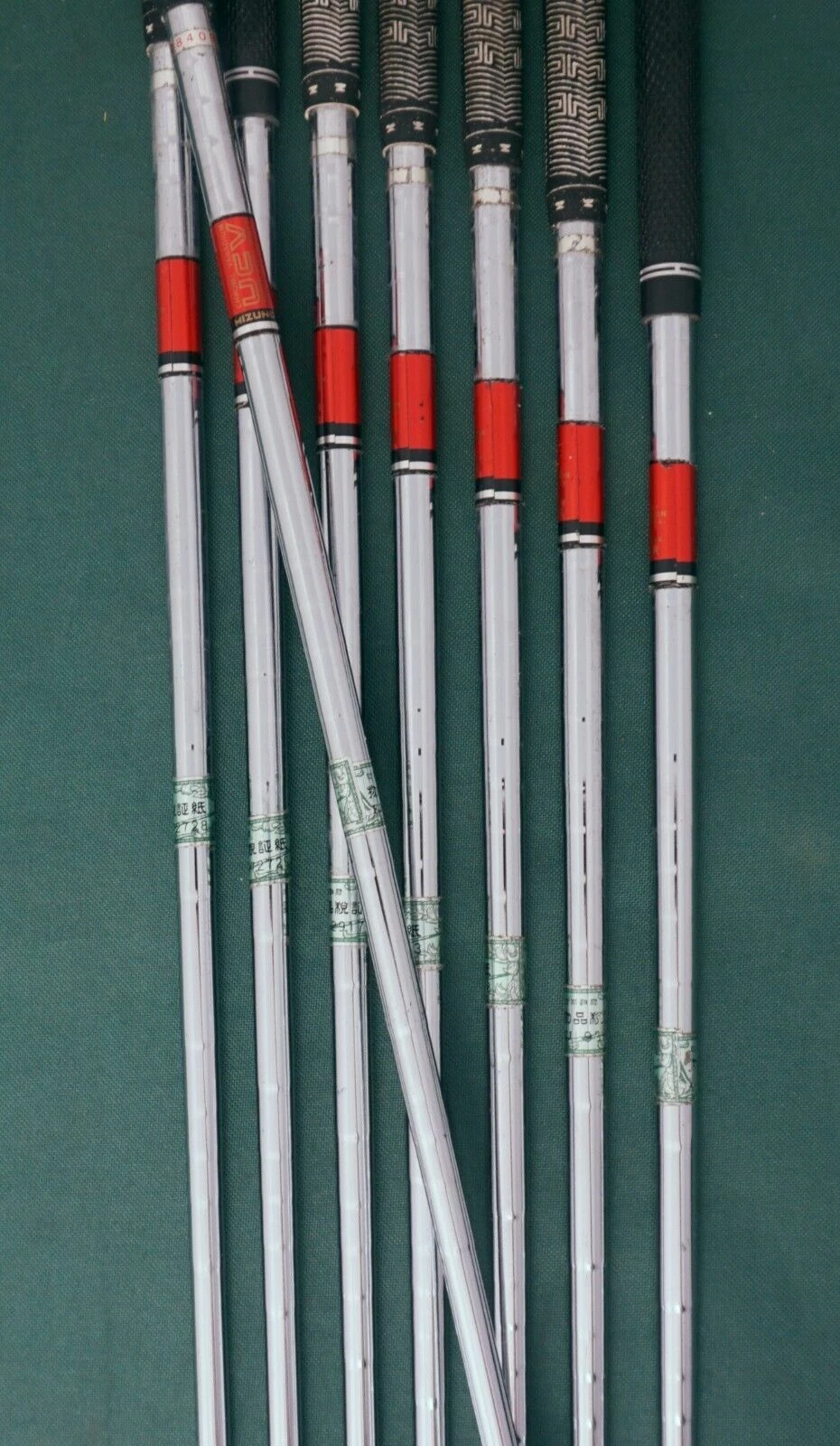 Collectors Set Of 8 X Mizuno Grand Monarch Super Irons 3-PW Regular Steel Shafts - Image 4