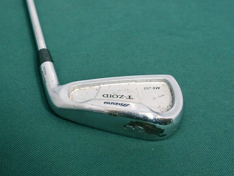 Set 4 X Mizuno MX20 GF Forged Irons 3-6 Regular Steel Shafts Lamkin Grips - Image 7