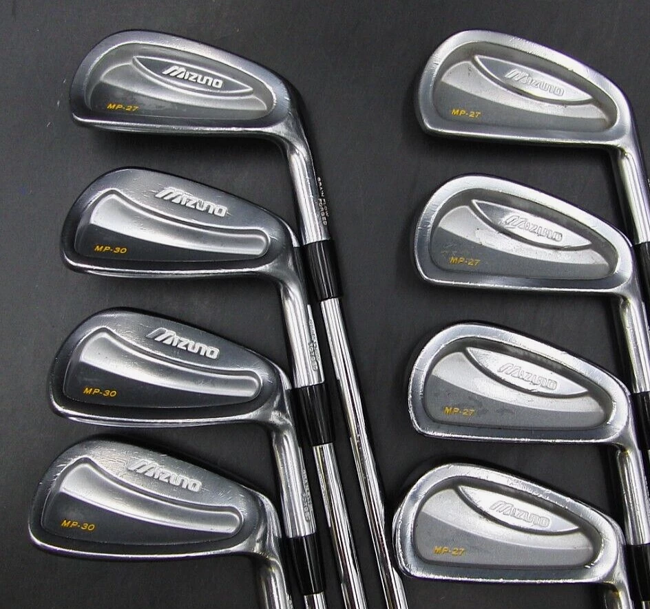 Set Of 8 X Mizuno Combo MP-27/ MP-30 Forged Irons 3-PW Regular Steel Shafts - Image 3