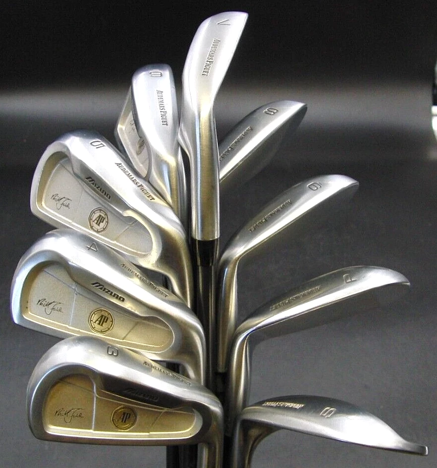 Set Of 9 X Mizuno Nick Faldo Audemars Piguet Irons 3-SW Regular Graphite Shafts - Image 6