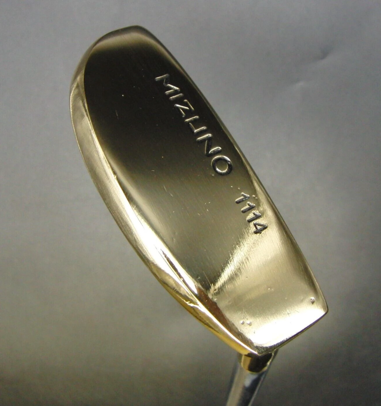 Vintage Mizuno 1114 Putter Graphite Shaft 87cm Playing Length RG Grip
