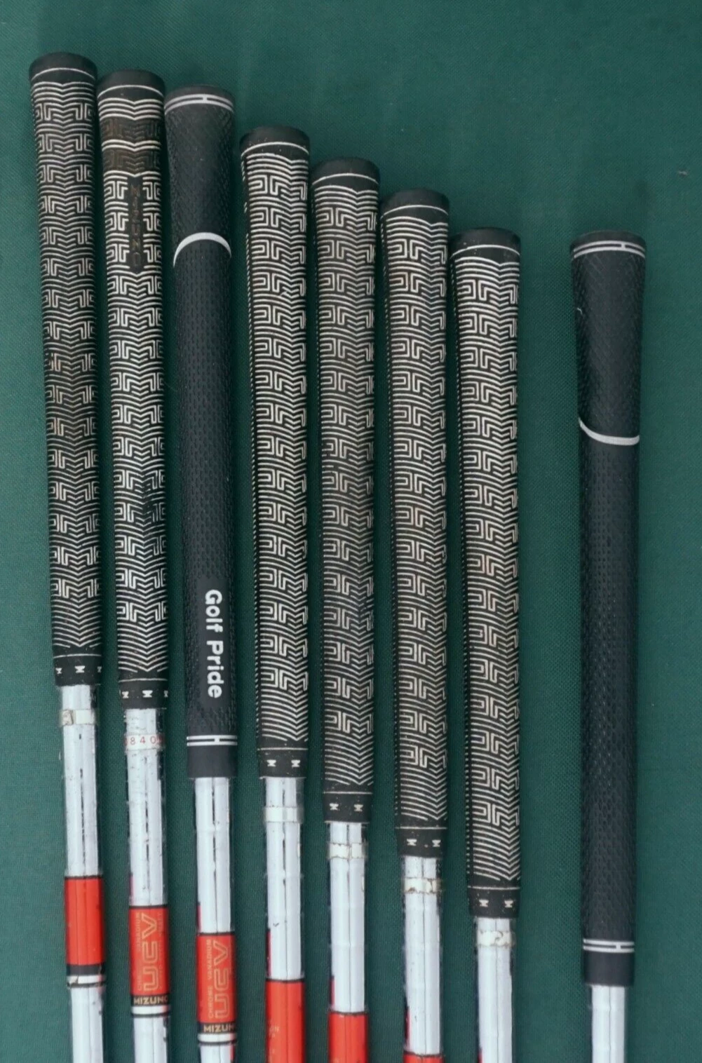 Collectors Set Of 8 X Mizuno Grand Monarch Super Irons 3-PW Regular Steel Shafts - Image 6