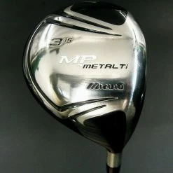 Mizuno MP Metal Ti 15° 3 Wood Stiff Graphite Shaft Mizuno Grip