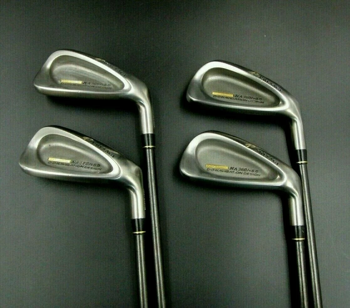 Set Of 4 Mizuno PRESAGE Irons 4-7 Stiff Graphite Shafts Golf Pride Grips