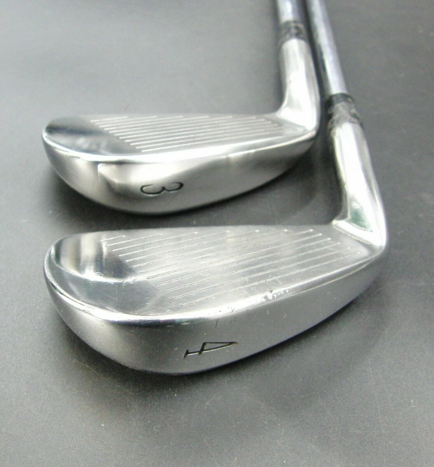 Set Of 2 X Mizuno MX15 T Zoid 3 & 4 Irons Regular Steel Shafts Mizuno Grips - Image 4