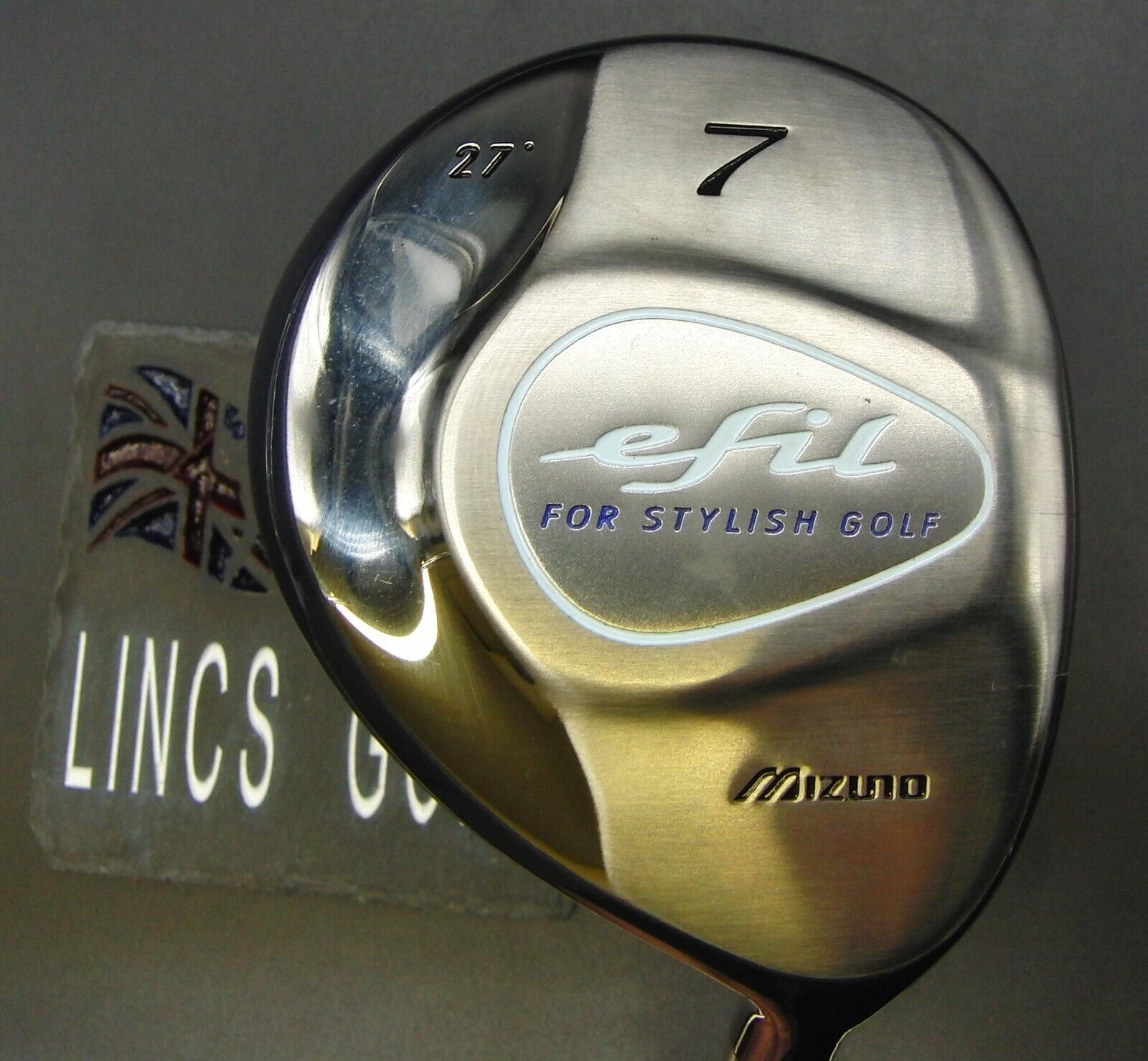 Ladies Mizuno Efil 27° 7 Wood Ladies Graphite Shaft Mizuno Grip