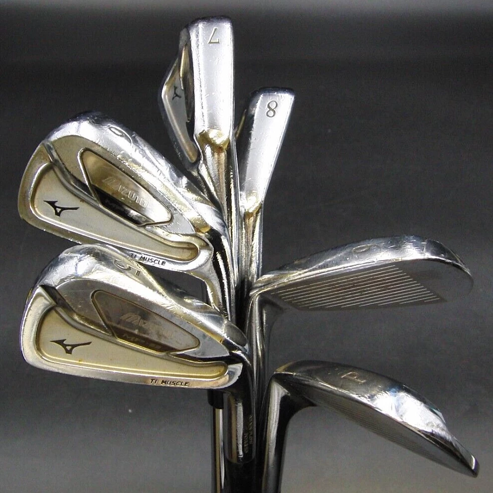 Set Of 6 X Mizuno MP-59 Grain Flow Forged Irons 5-PW Regular Steel Shafts