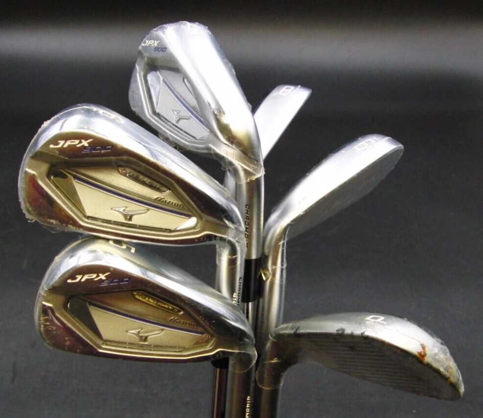 NEVER USED Set Of 6 Mizuno JPX 900 Chromoly 414 Irons 5-PW Regular Steel Shafts - Image 9