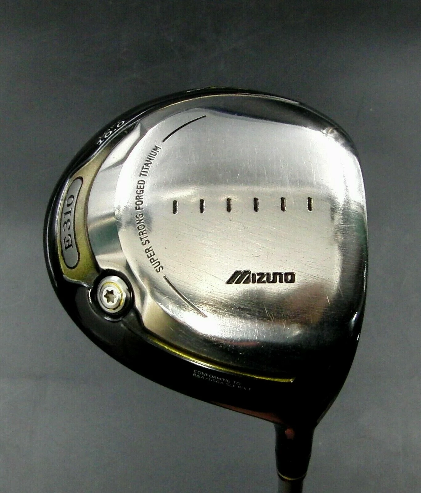 Mizuno JPX E310 10° Driver Stiff Graphite Shaft Elite Grip - Image 8