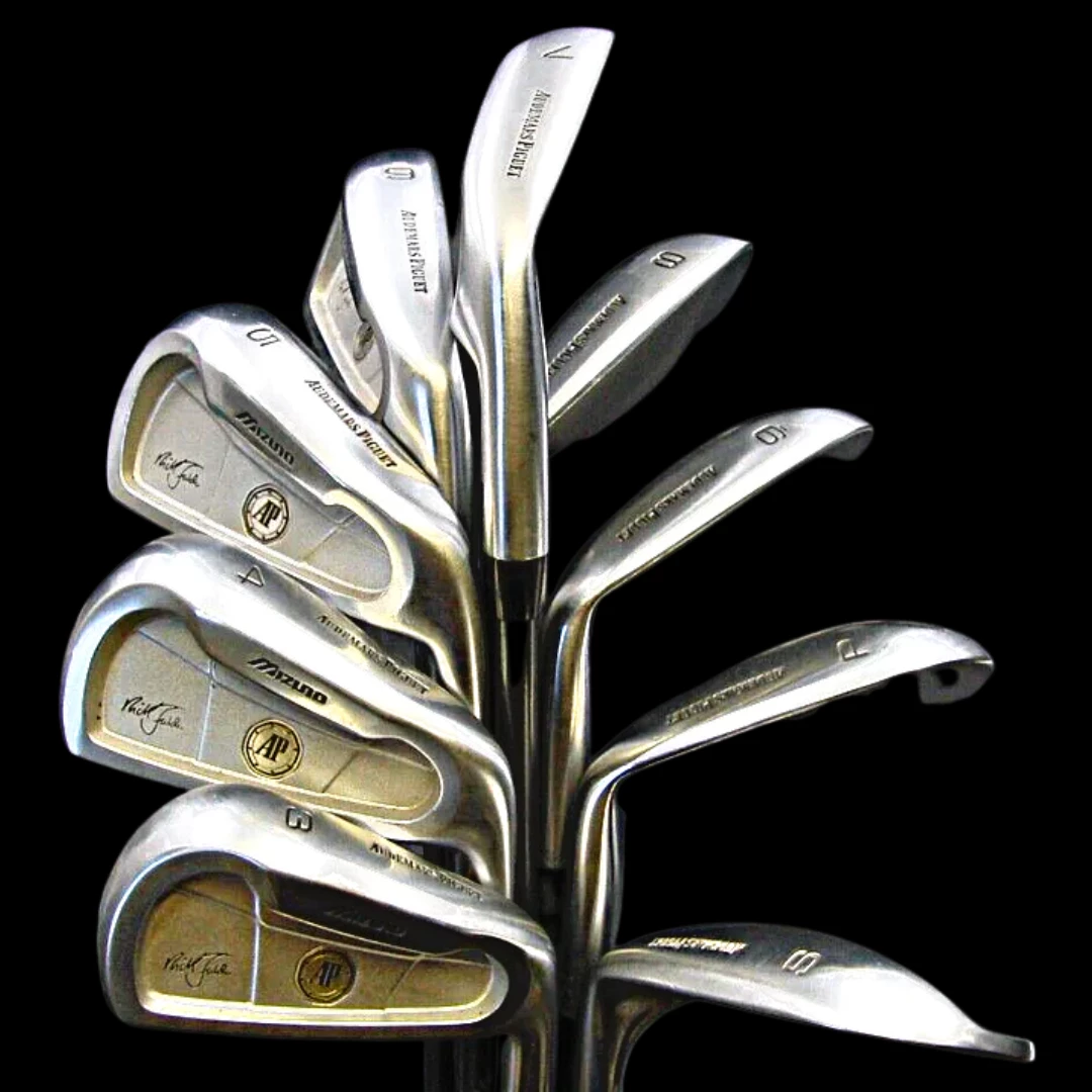 Set Of 9 X Mizuno Nick Faldo Audemars Piguet Irons 3-SW Regular Graphite Shafts