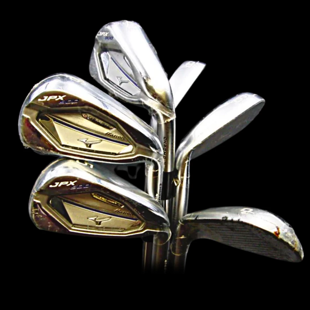 NEVER USED Set Of 6 Mizuno JPX 900 Chromoly 414 Irons 5-PW Regular Steel Shafts